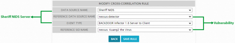 Modify Cross Correlation options.